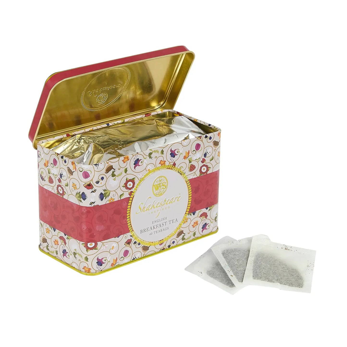 Shakespeare Inspired Classic Tea Tin - New English Teas