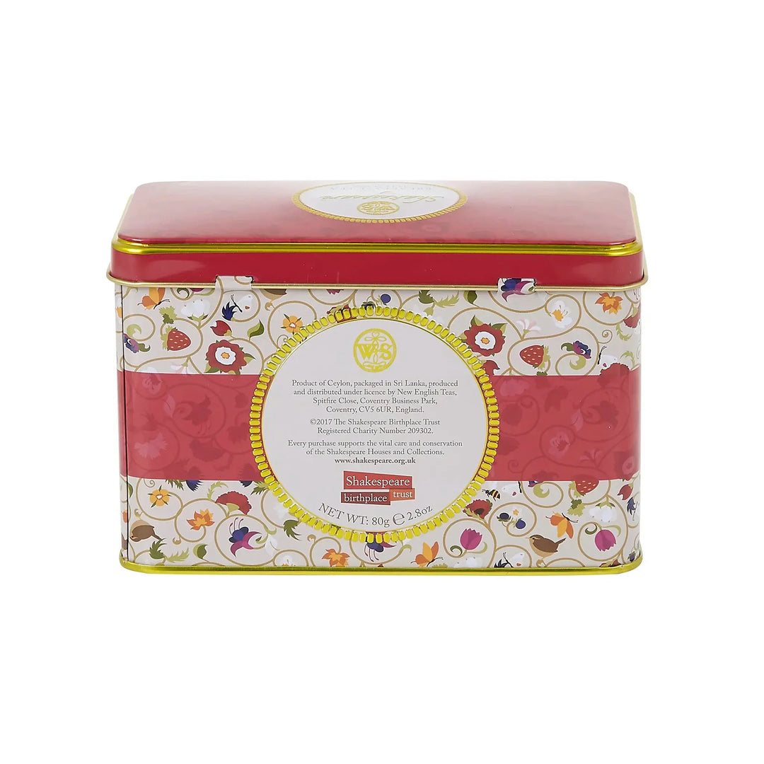 Shakespeare Inspired Classic Tea Tin - New English Teas