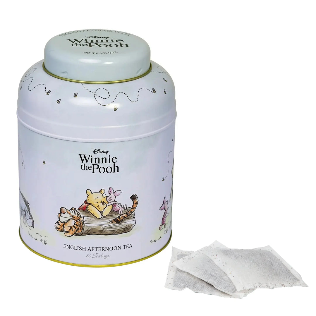 Winnie The Pooh 80 Teabag Tea Caddy - New English Teas