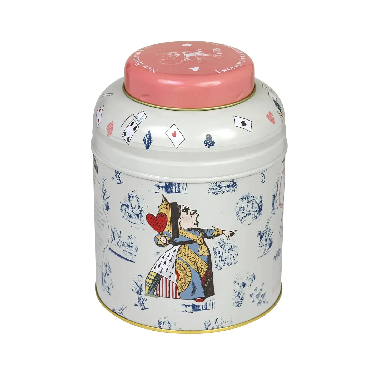 Alice In Wonderland 80 Teabag Tea Caddy - Traditional - New English Teas