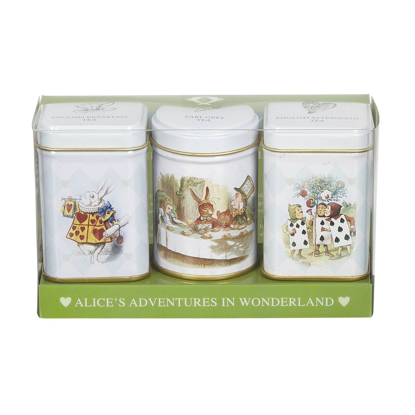 Alice In Wonderland Mini Tea Tin Set - Classic - New English Teas