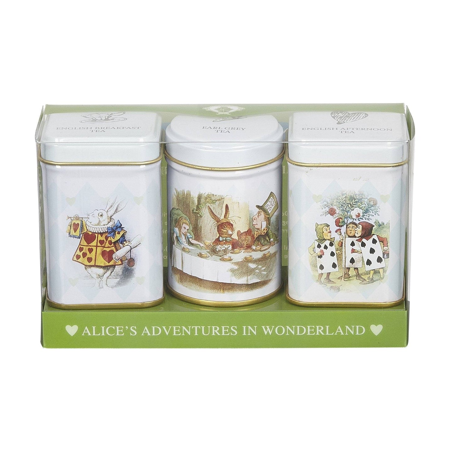 Alice In Wonderland Mini Tea Tin Set - Classic - New English Teas