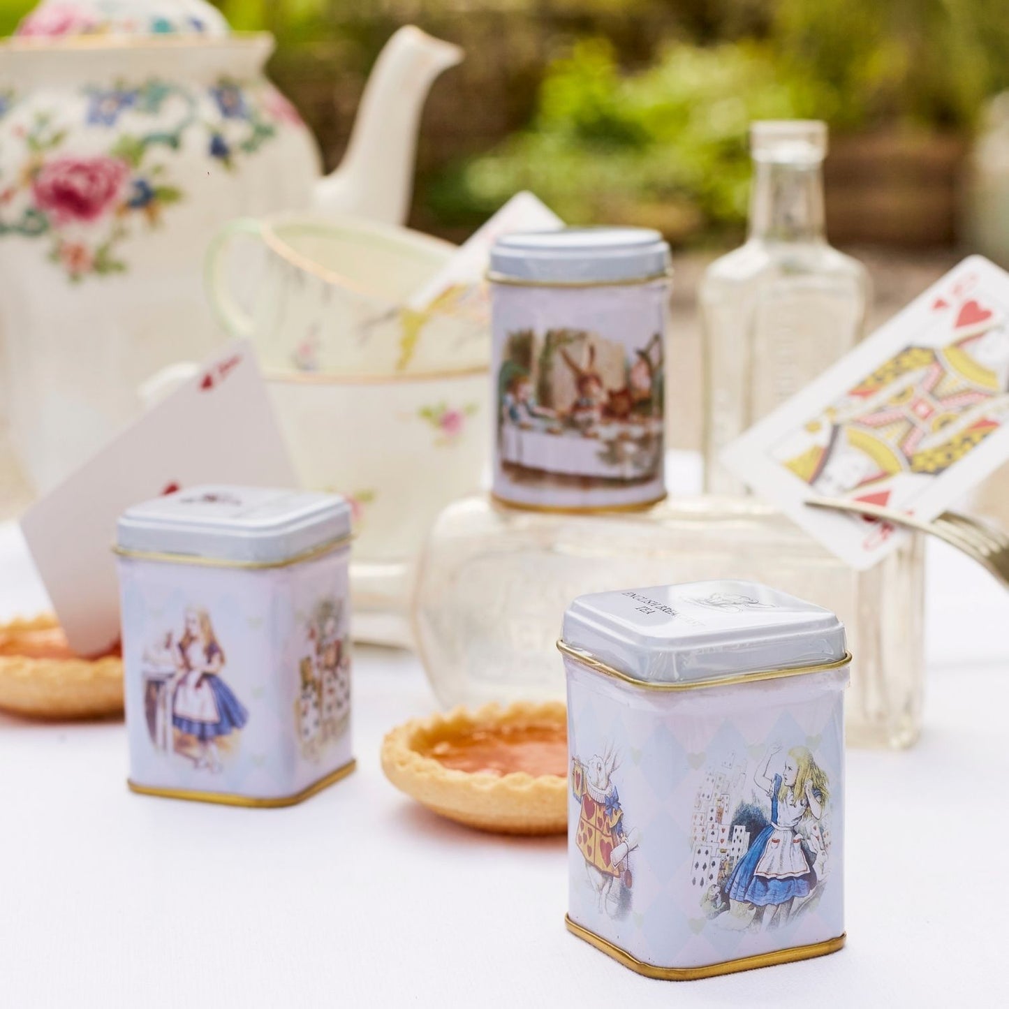 Alice In Wonderland Mini Tea Tin Set - Classic - New English Teas