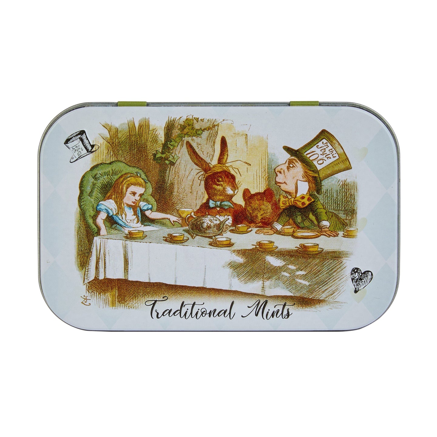 Alice In Wonderland Traditional Mints Tin - Classic - New English Teas