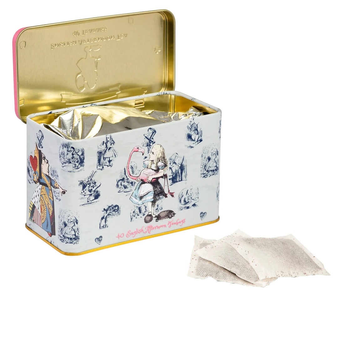 Alice In Wonderland Classic Tea Tin Tea Tins New English Teas 