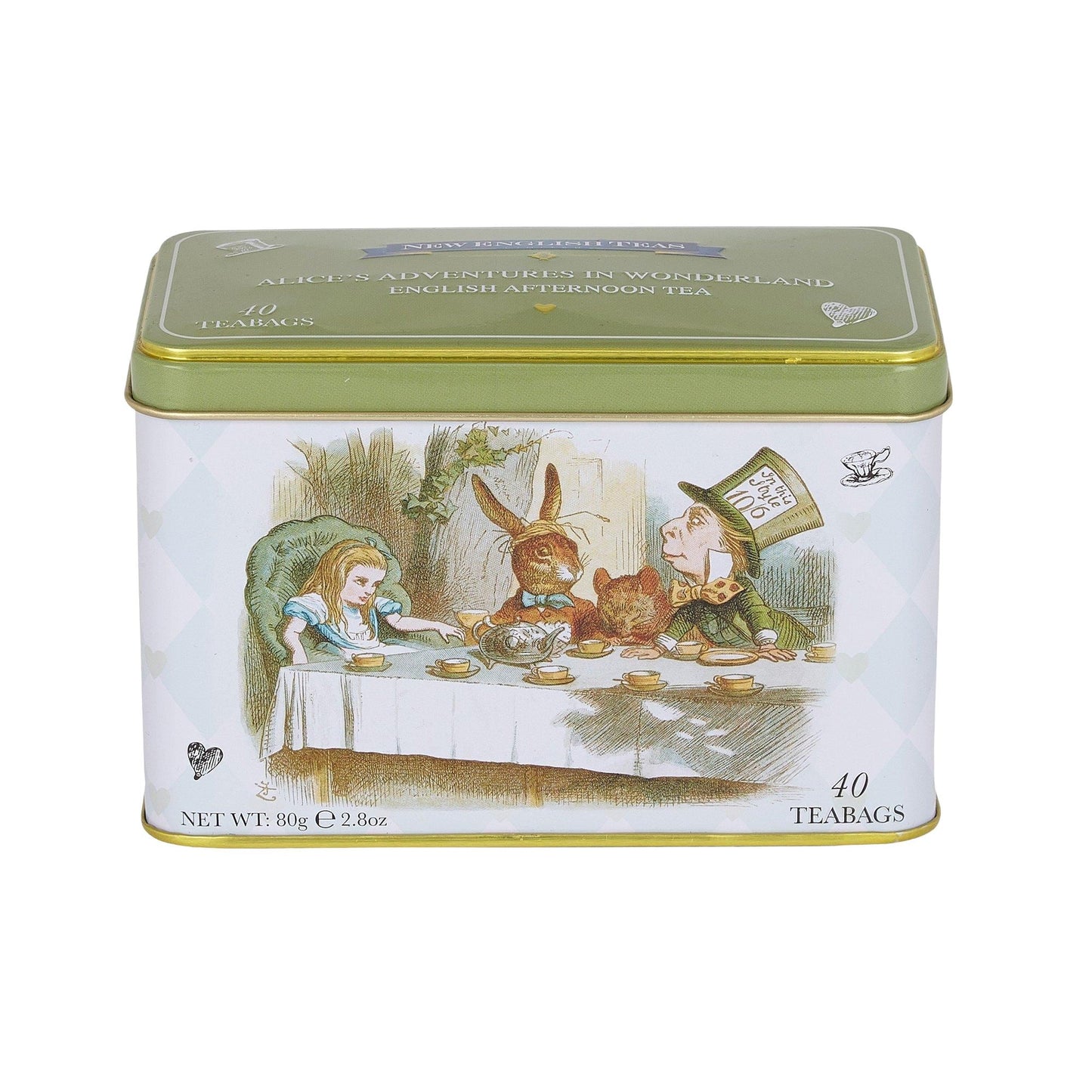 Alice In Wonderland Classic Tea Tin - Classic - New English Teas