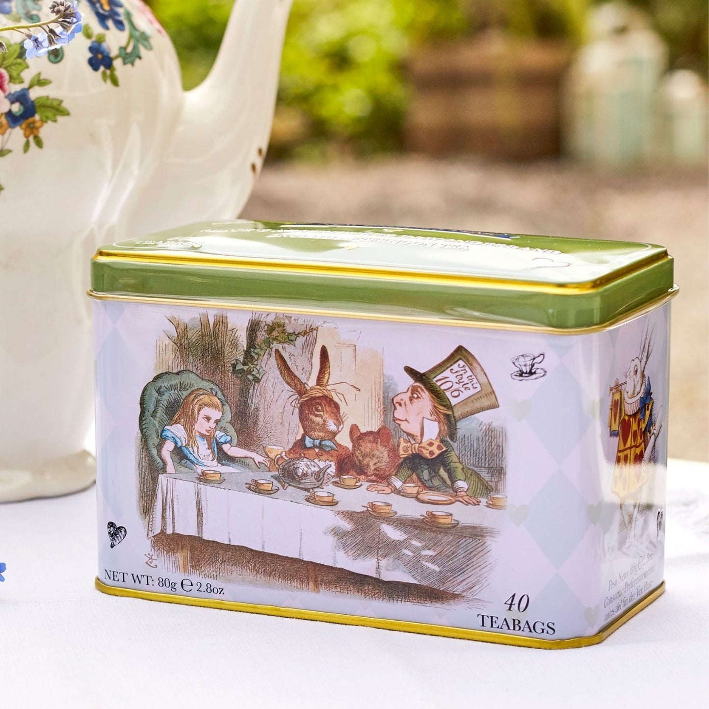 Alice In Wonderland Classic Tea Tin - Classic - New English Teas