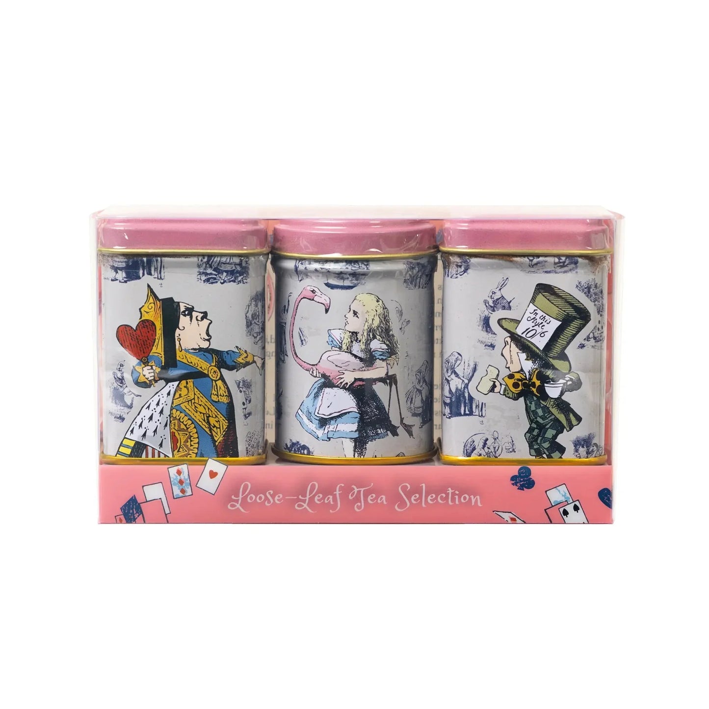 Alice In Wonderland Mini Tea Tin Set - Traditional - New English Teas