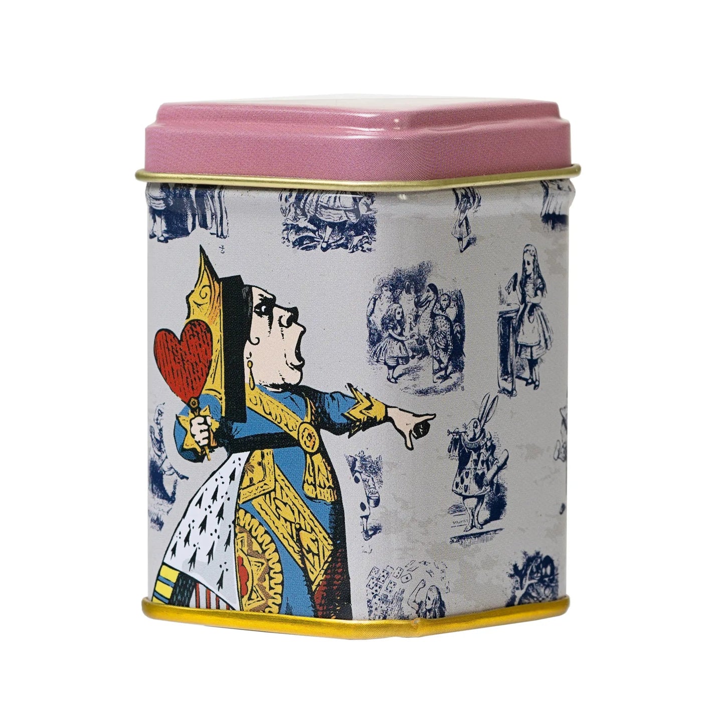 Alice in Wonderland Pink Flamingo Mini Tin Gift Set Gift Packs New English Teas 