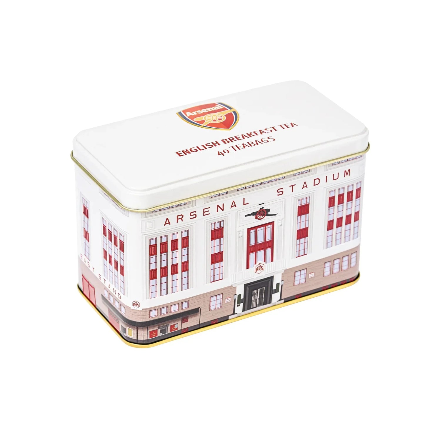 Arsenal FC Classic Tea Tin - Highbury - New English Teas