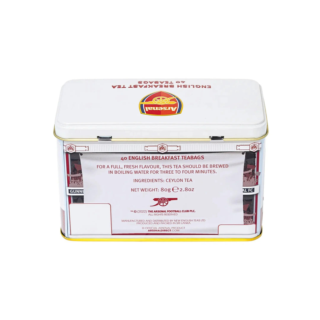 Arsenal FC Classic Tea Tin - Highbury - New English Teas