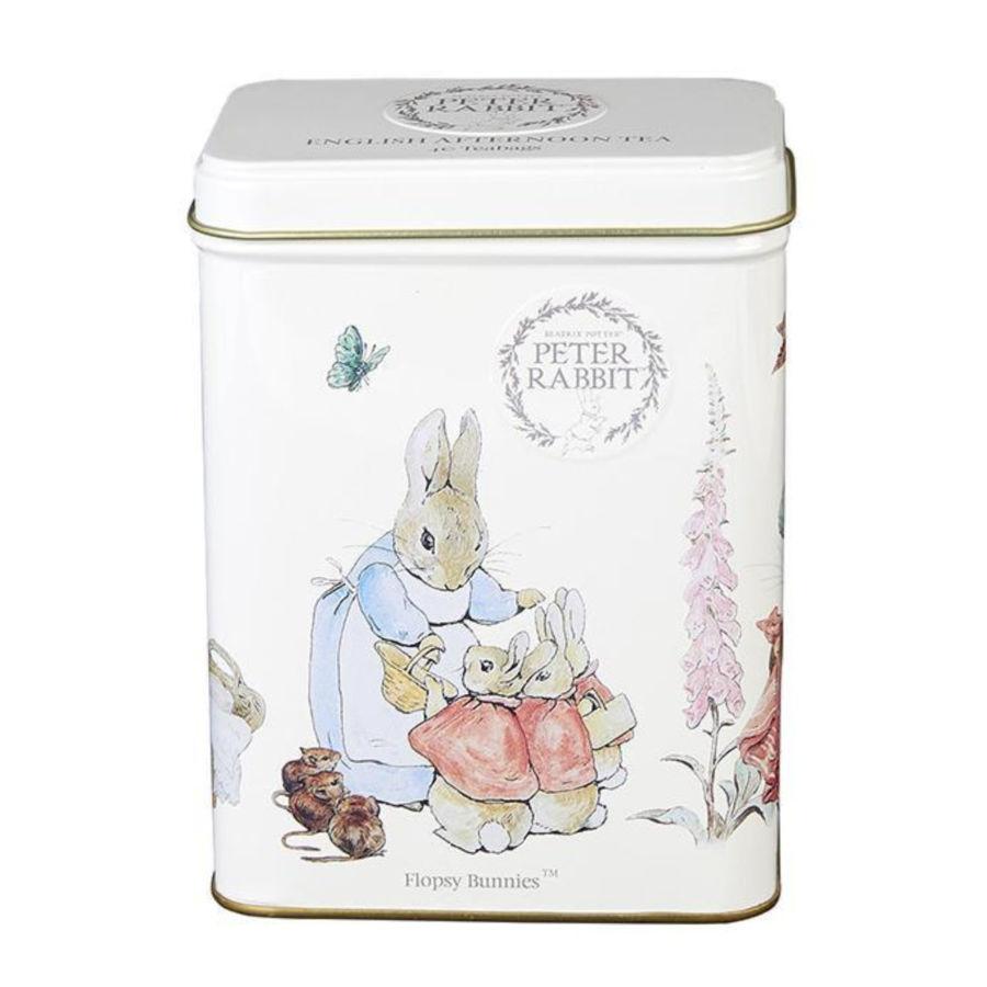 Beatrix Potter Portrait Tea Tin - Flopsy Bunnies - New English Teas