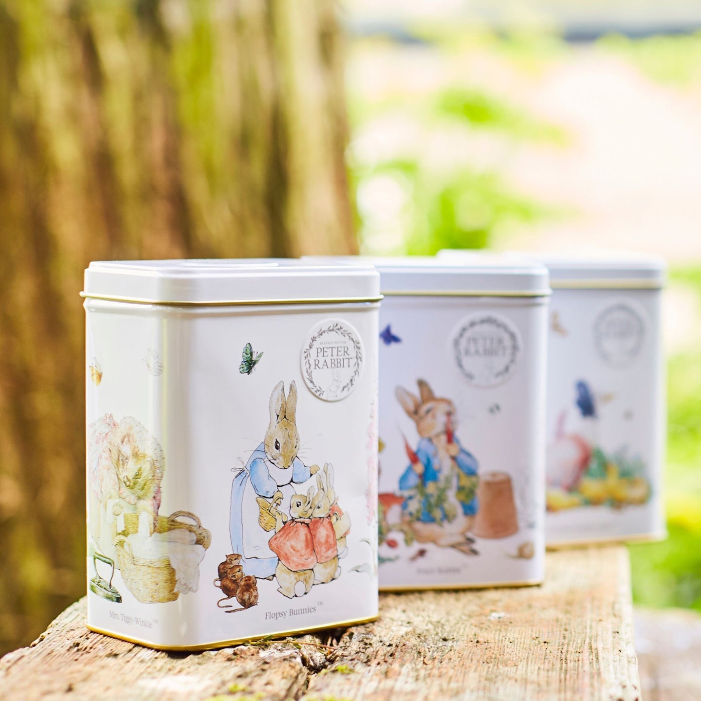 Beatrix Potter Triple Tea Tin Gift Pack - Classic - New English Teas