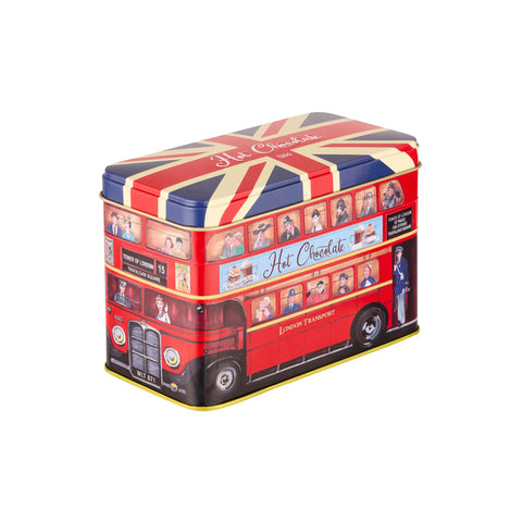 London Bus Hot Chocolate Tin 125g - New English Teas