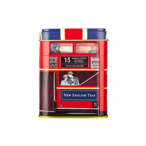 London Bus Hot Chocolate Tin 125g - New English Teas