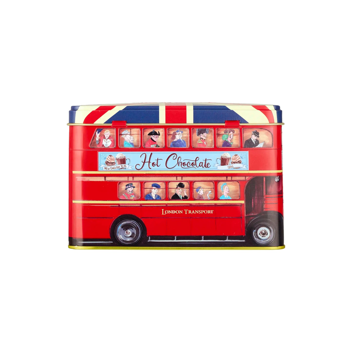 London Bus Hot Chocolate Tin 125g - New English Teas