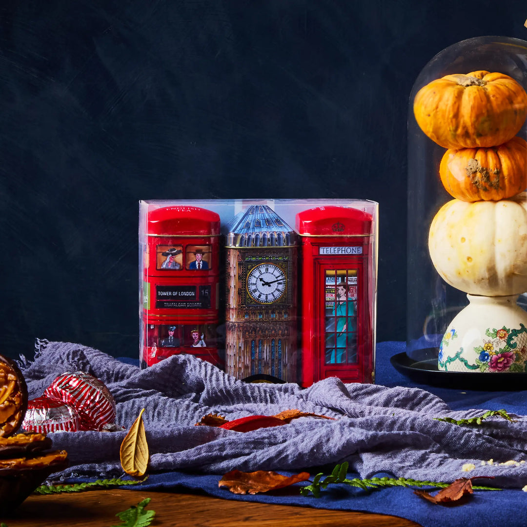 Best Of British Tall Tin Gift Set - Traditional English Teas - New English Teas