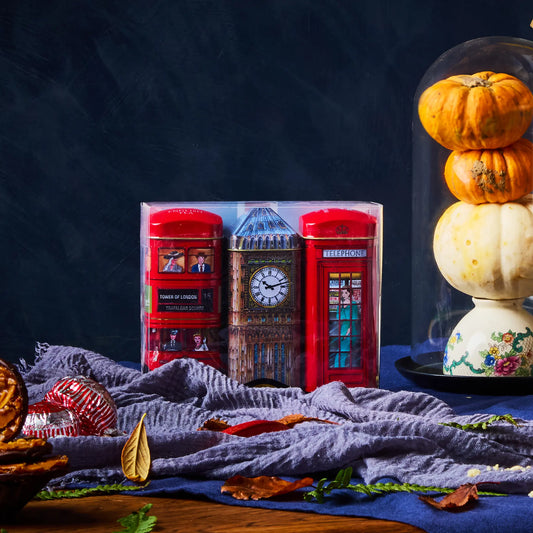 Best Of British Tall Tin Gift Set - Traditional English Teas - New English Teas