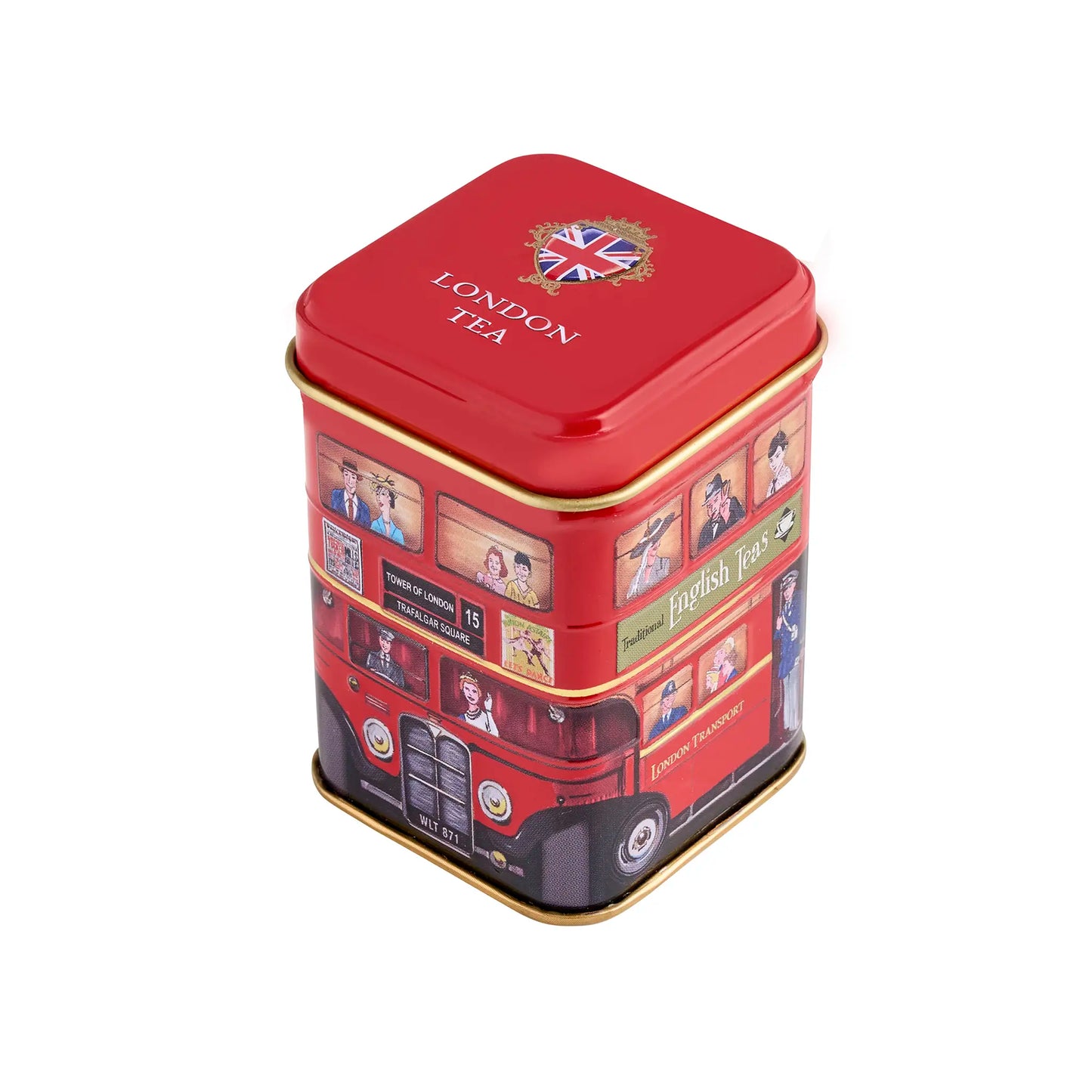 Best Of British Mini Tea Tin - London Bus - New English Teas