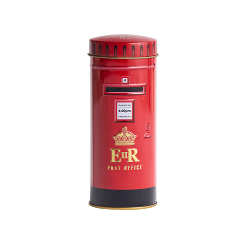 Red Post Box English Tea Tin by New English Teas