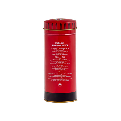 Red Post Box English Tea Tin by New English Teas