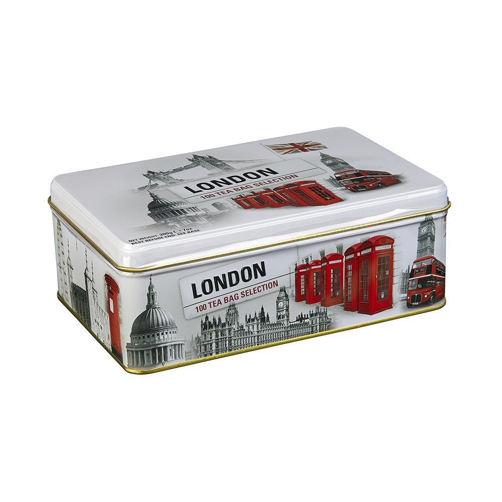 Love London Tea Selection Tin - Black & White - New English Teas