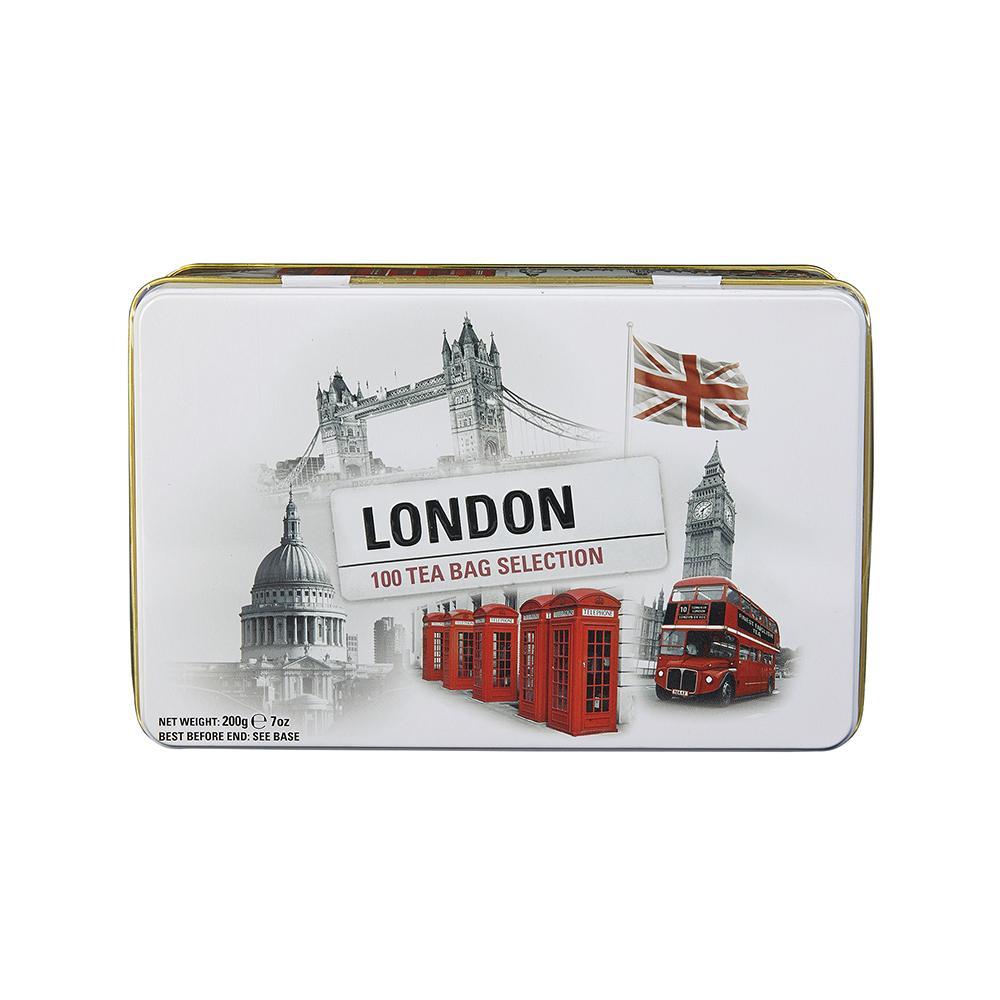 Love London Tea Selection Tin - Black & White - New English Teas