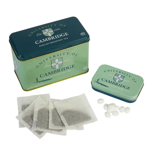 Cambridge University Tea Tin & Mint Bundle