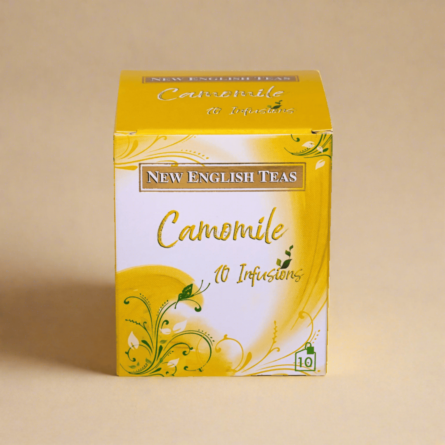 Pure Camomile Tea 10 Individually Wrapped Teabags Tea Boxes New English Teas 