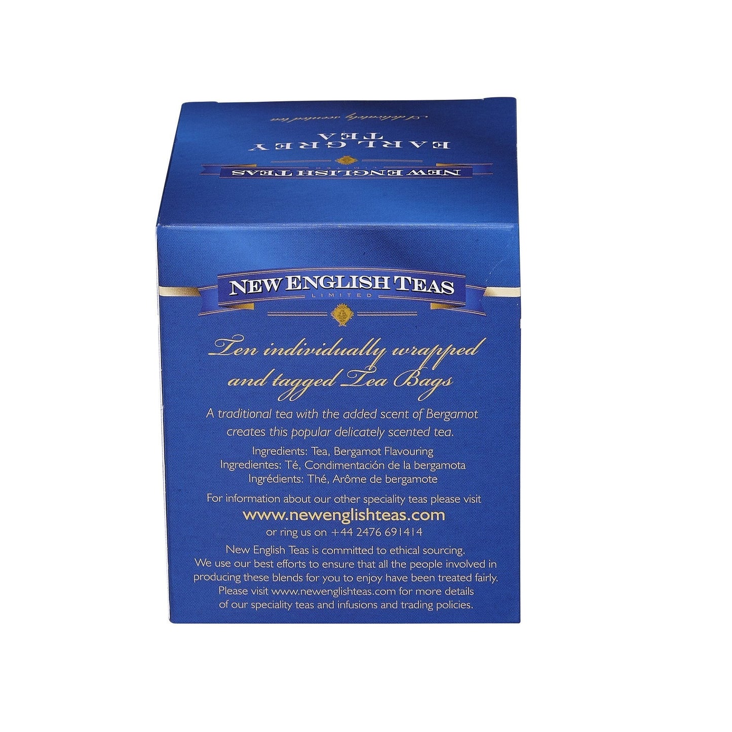 Classic 10 Teabag Box - Earl Grey - New English Teas