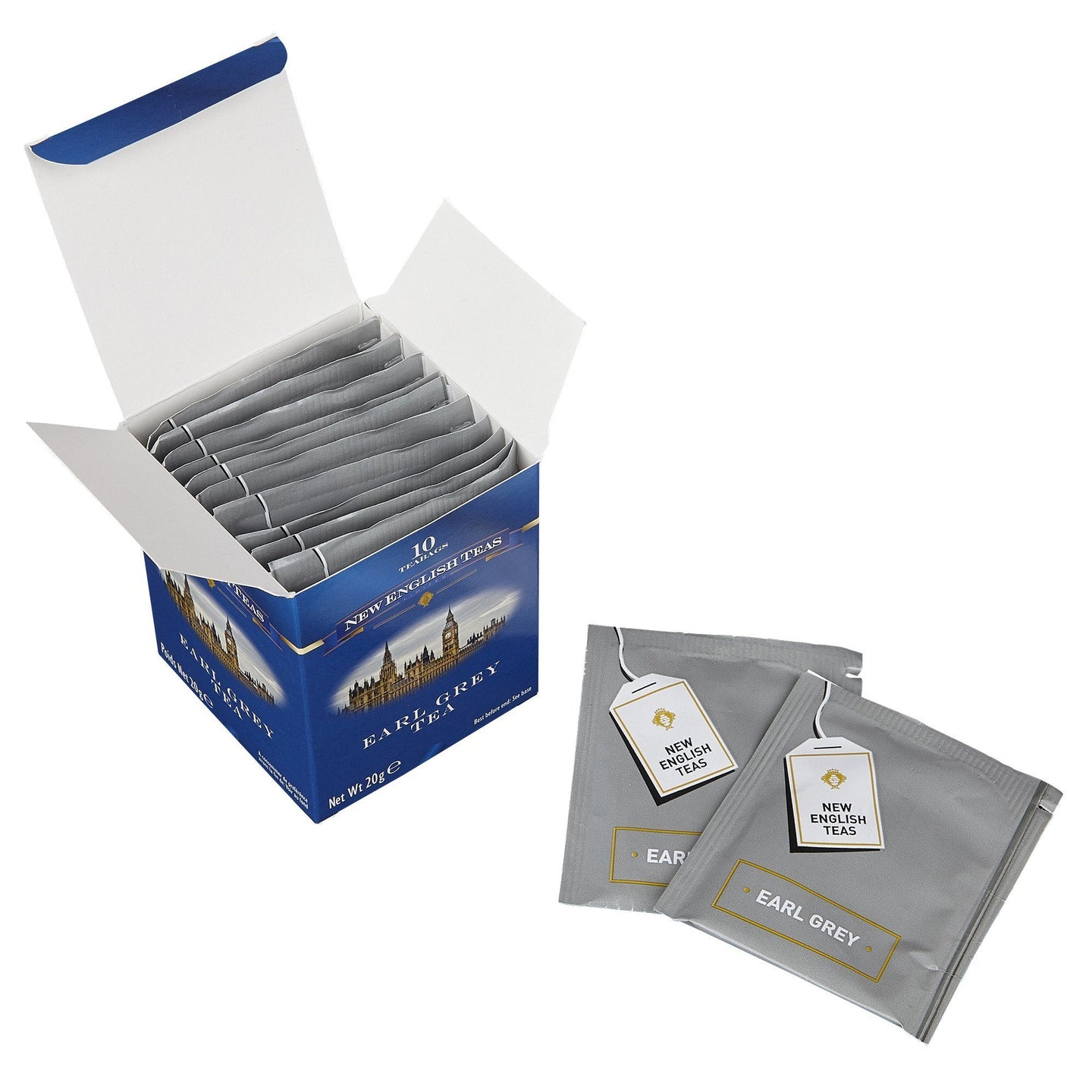 Classic 10 Teabag Box - Earl Grey - New English Teas