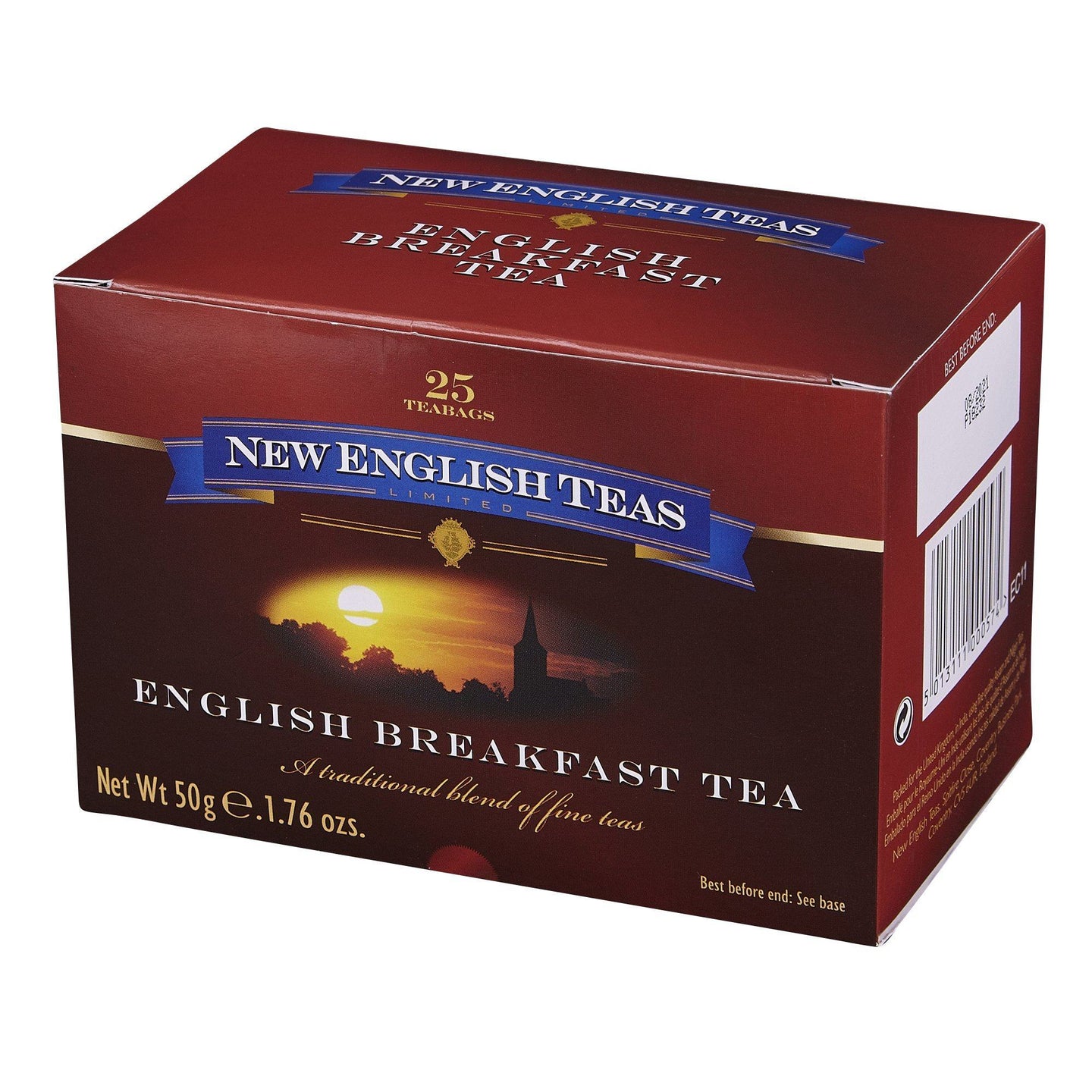 Classic 25 Teabag Box - English Breakfast - New English Teas