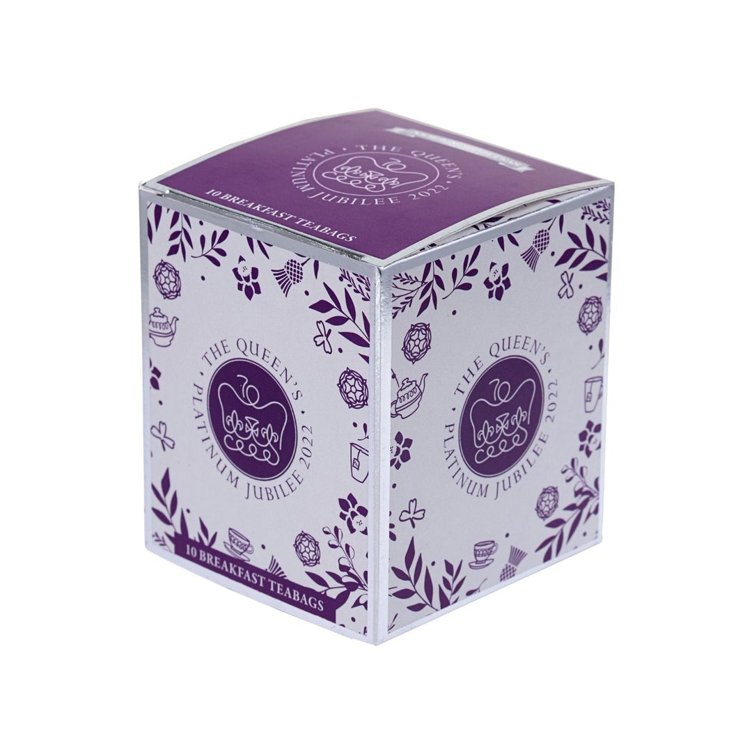 Queen Elizabeth II 10 Teabag Box - Platinum Jubilee - New English Teas