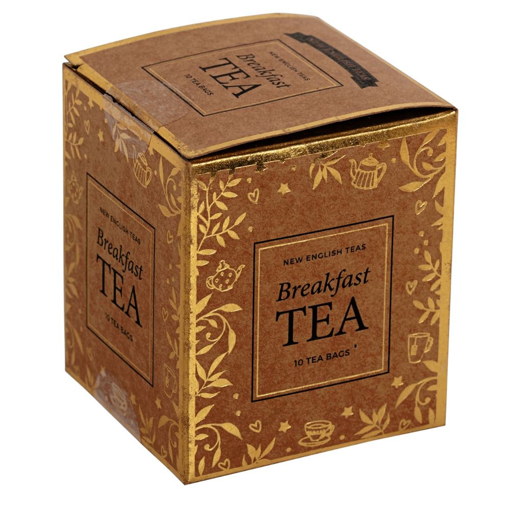 Christmas 10 Teabag Box - Kraft - New English Teas