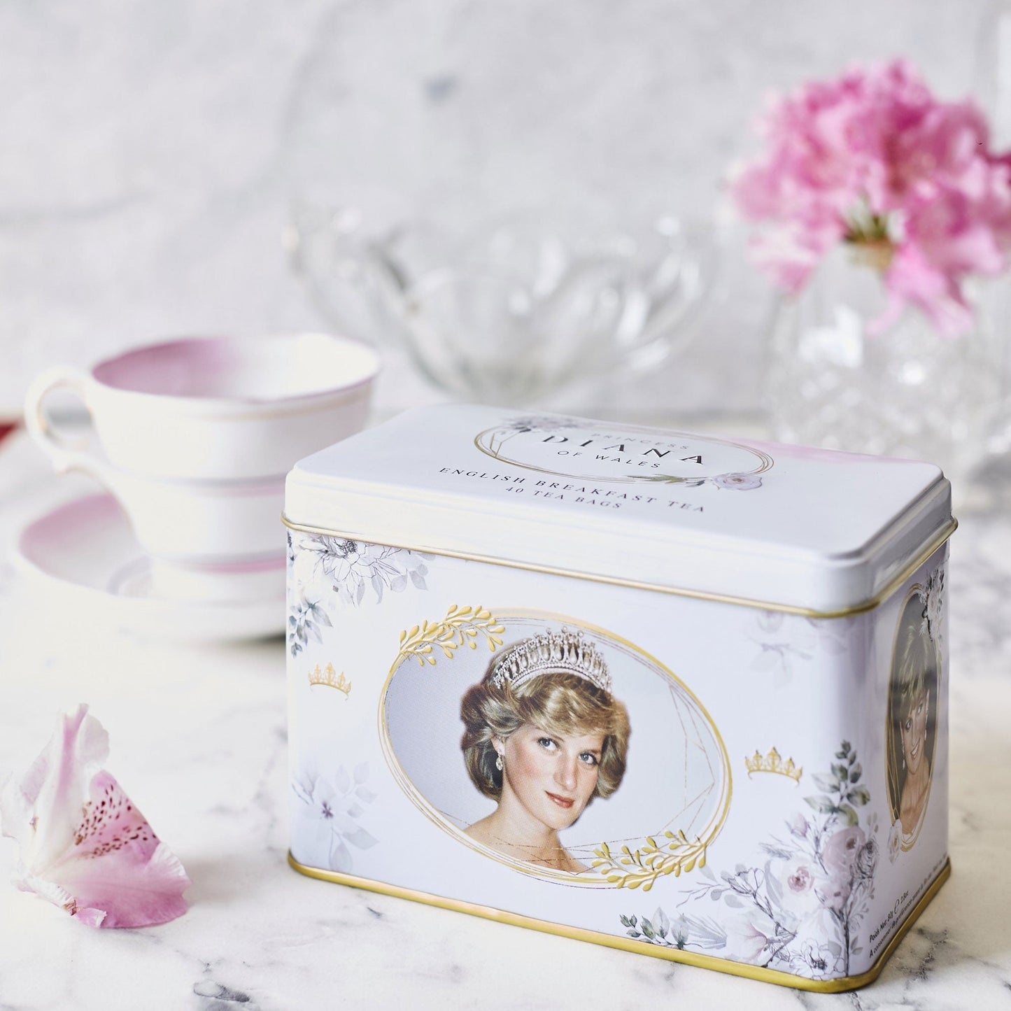 The Royal Family Classic Tea Tin - Princess Diana - New English Teas