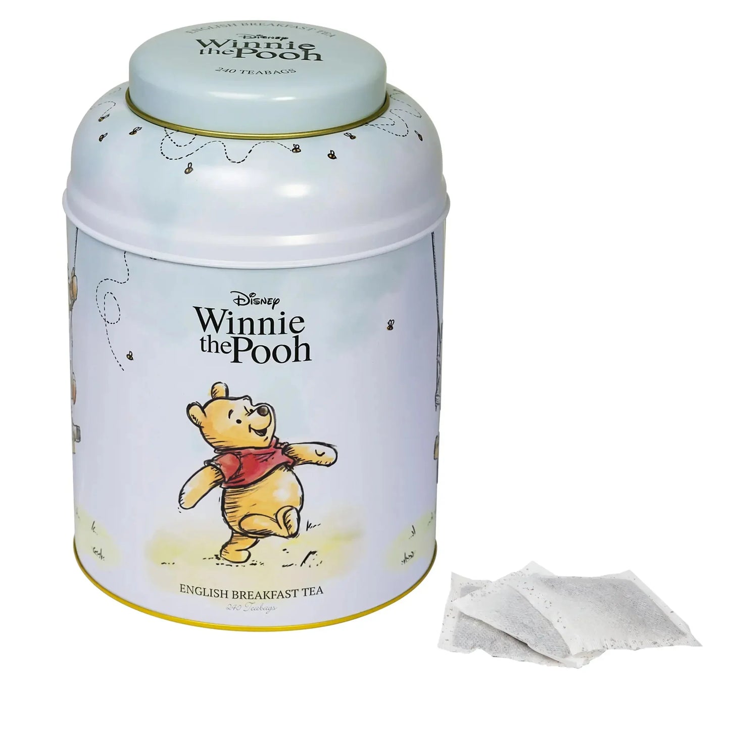 Winnie The Pooh 240 Teabag Tea Caddy - New English Teas