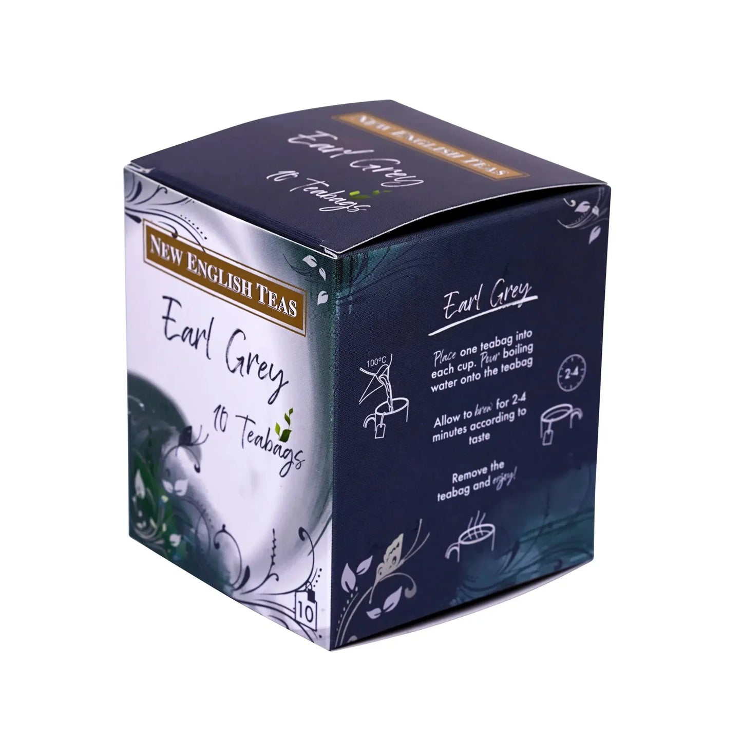 Fruit & Herbal 10 Teabag Box - Earl Grey - New English Teas