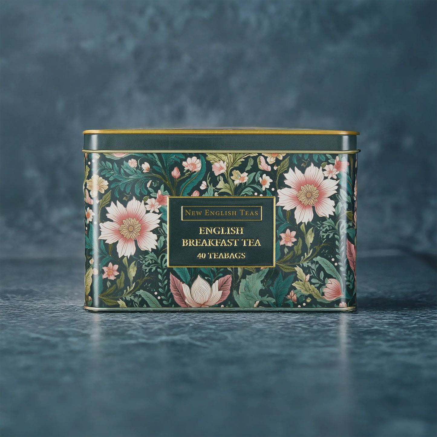 Embroidery Collection Classic Tea Tin - Victorian Garden - New English Teas