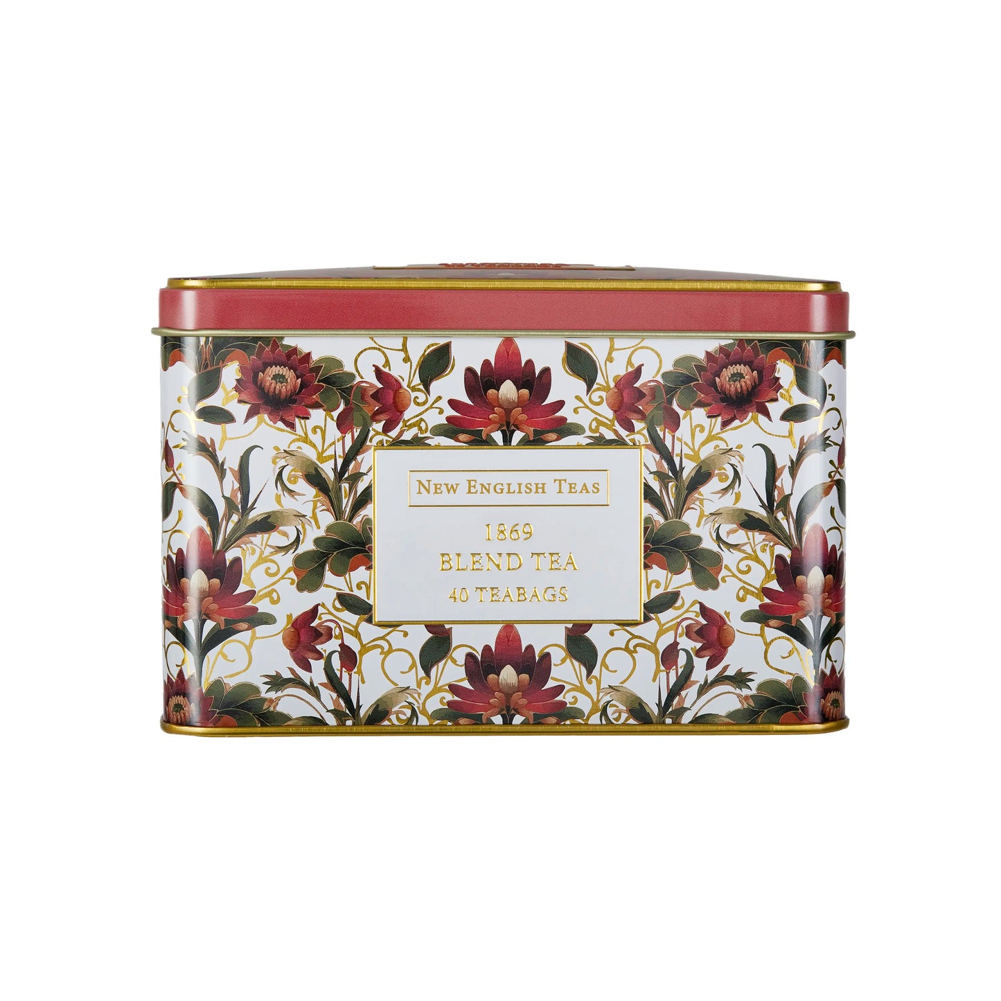 Embroidery Classic Tea Tin Set by New English Teas