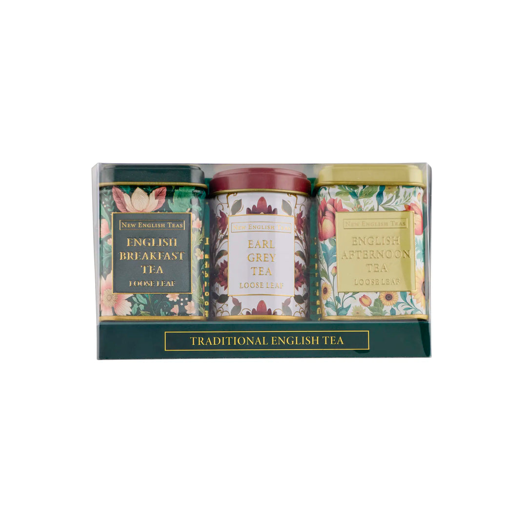 Embroidery Mini Tea Tin Set