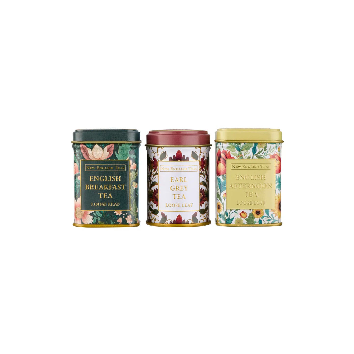 Embroidery Mini Tea Tin Set