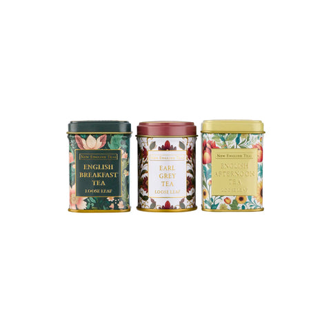 Embroidery Mini Tea Tin Set