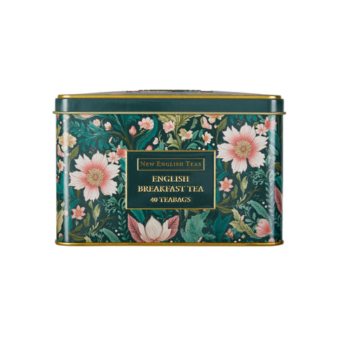 Embroidery Collection Classic Tea Tin - Victorian Garden - New English Teas