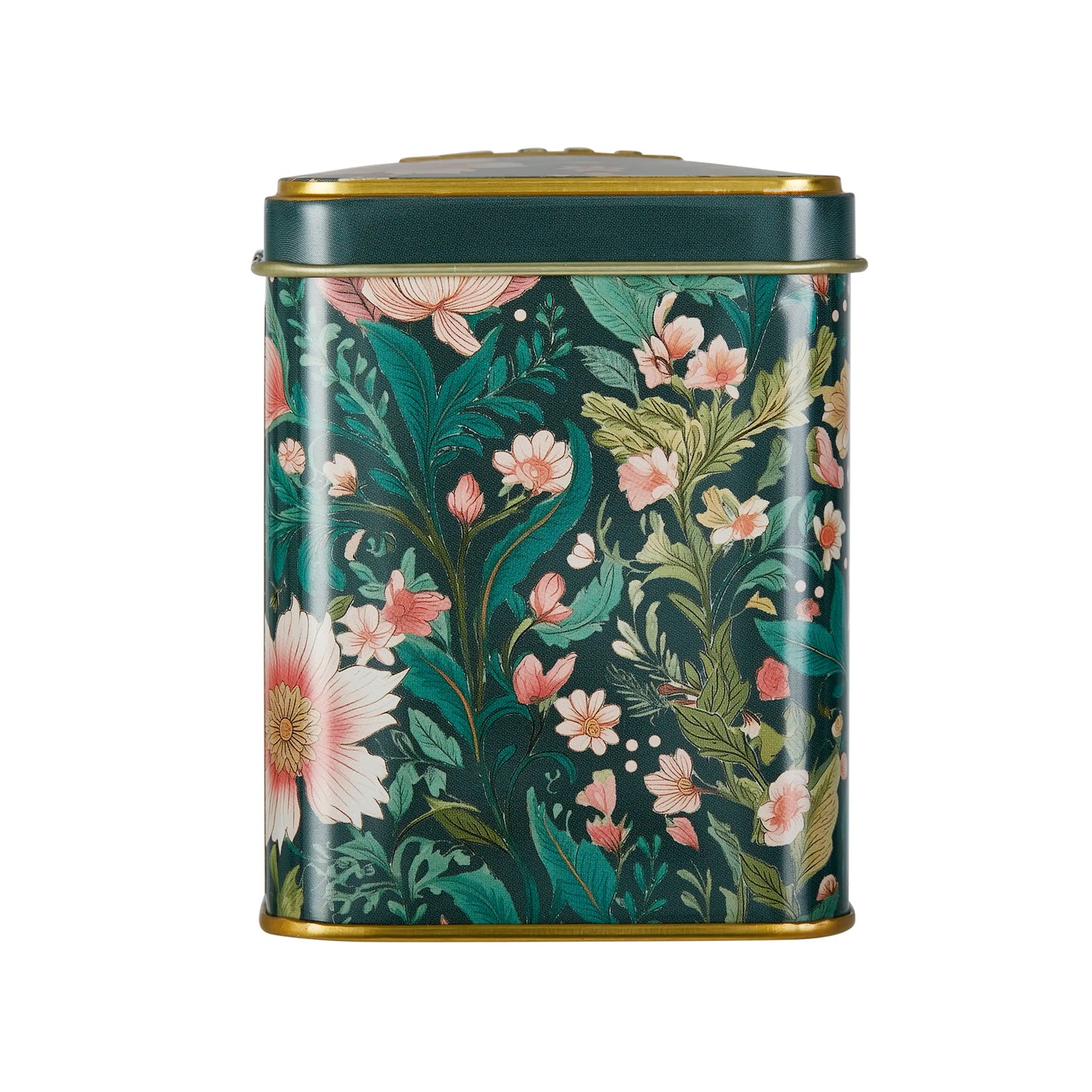 Embroidery Victorian Garden Classic Tea Tin by New English Teas