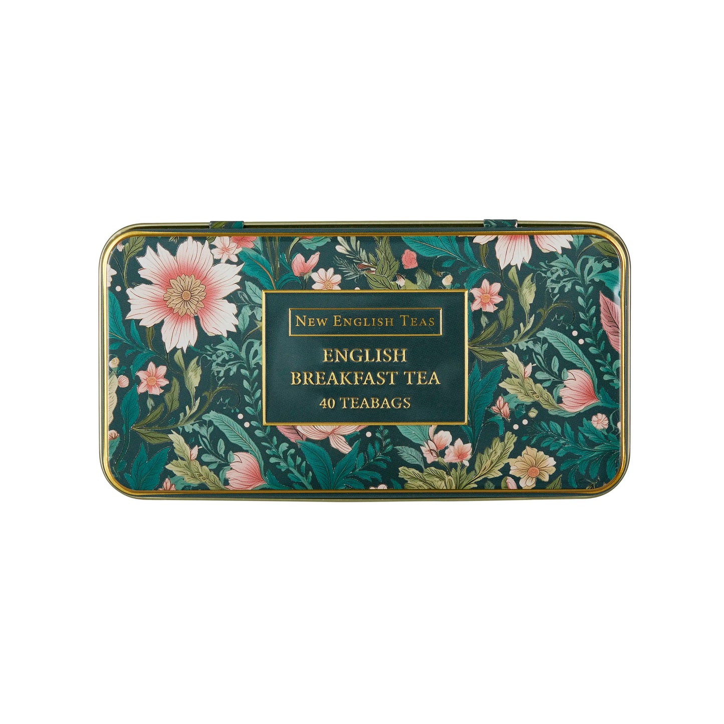 Embroidery Victorian Garden Classic Tea Tin by New English Teas