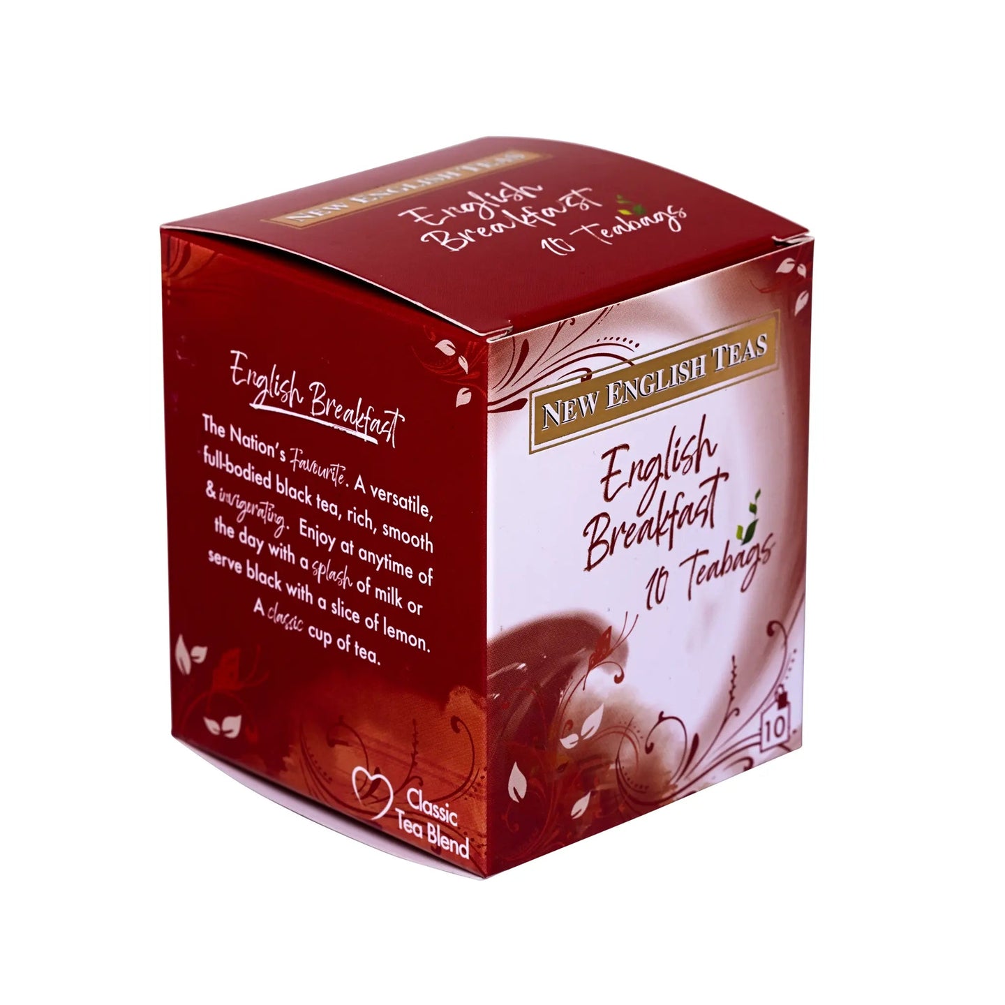 English Breakfast Tea 10 Individually Wrapped Teabags Tea Boxes New English Teas 