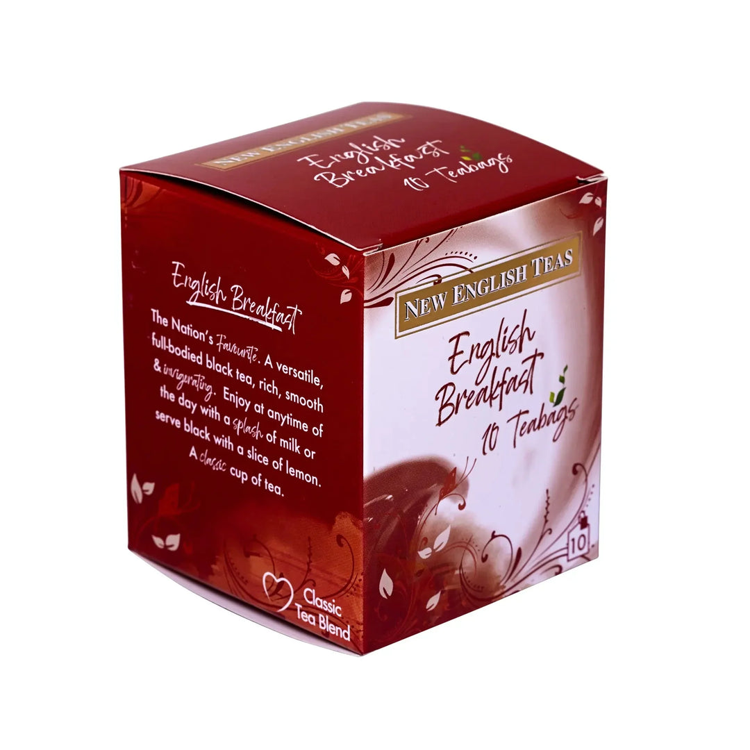 Fruit & Herbal 10 Teabag Box - English Breakfast - New English Teas