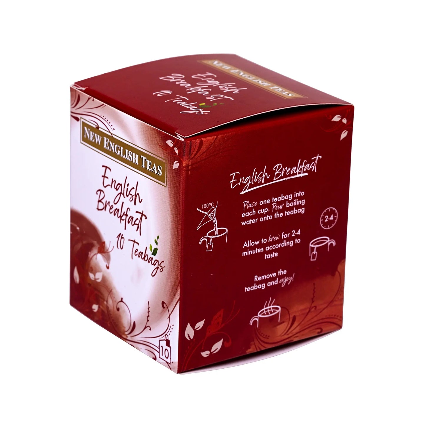 English Breakfast Tea 10 Individually Wrapped Teabags Tea Boxes New English Teas 