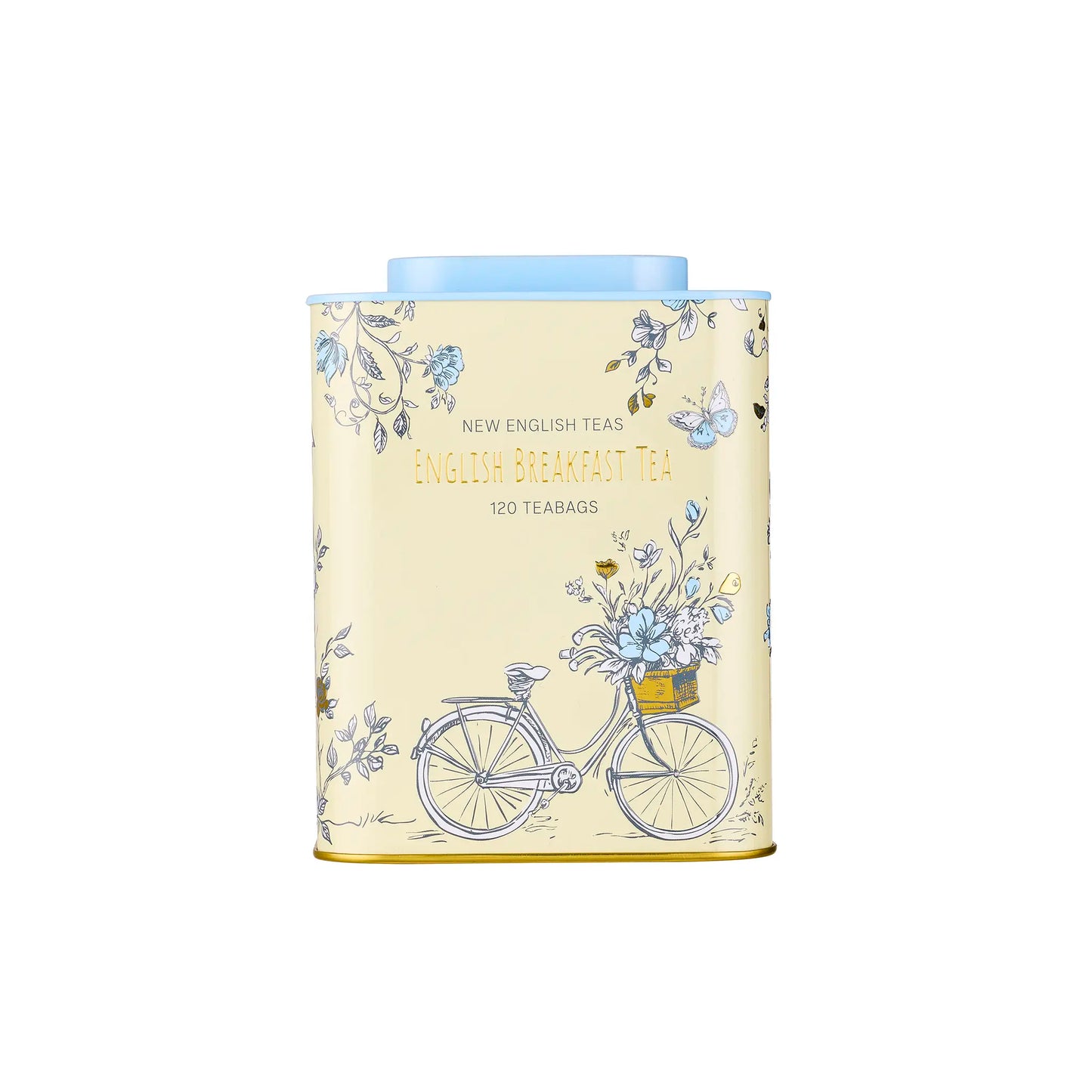 English Cottage Square Tea Caddy