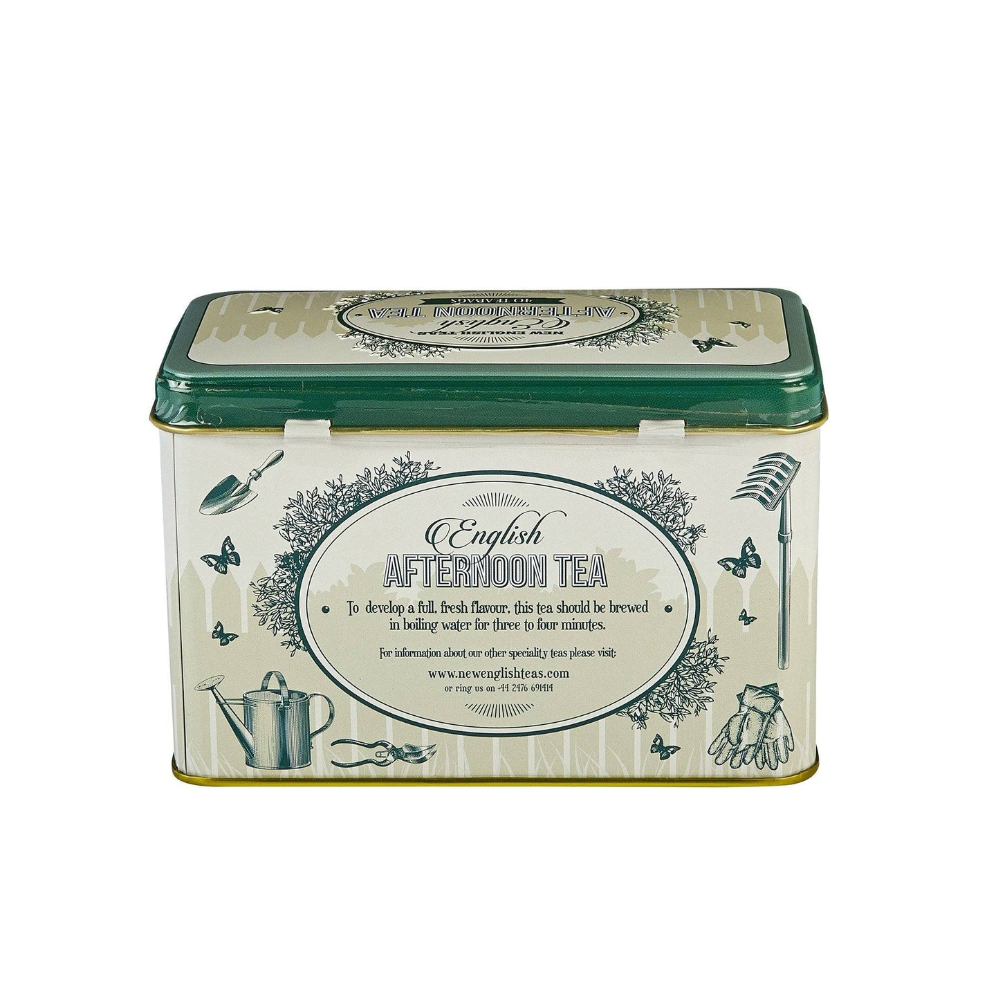 English Garden Classic Tea Tin - New English Teas